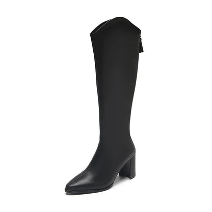 Comfortable High Heel Supportive Ankle Boots