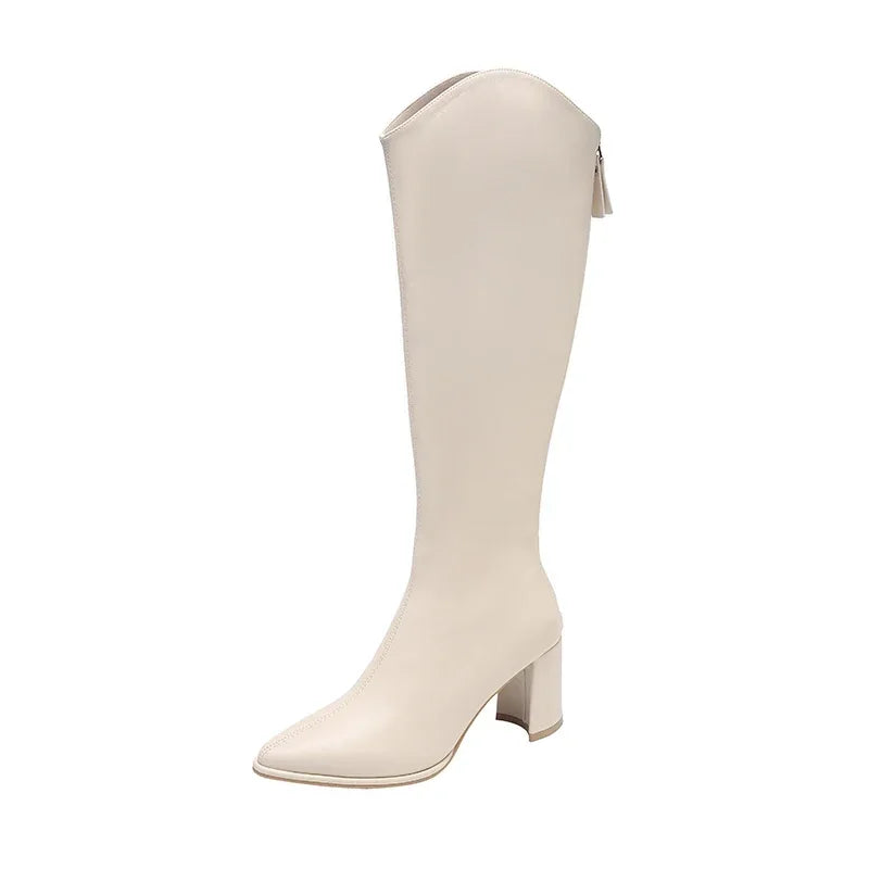 Comfortable High Heel Supportive Ankle Boots