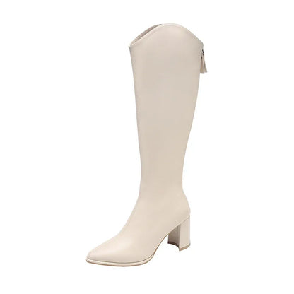 Comfortable High Heel Supportive Ankle Boots