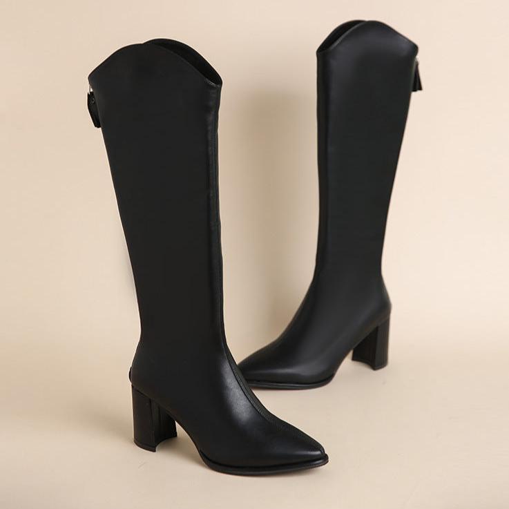 Comfortable High Heel Supportive Ankle Boots