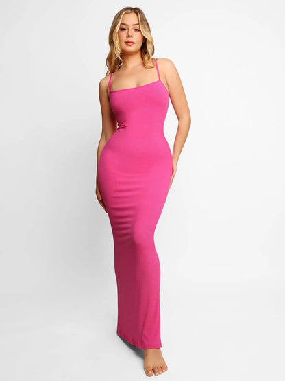 Fit and Flare Long Evening Dress