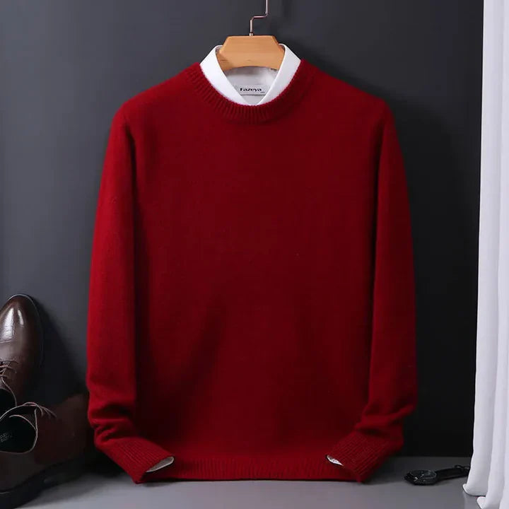 Men's Fine Wool Classic Sweater