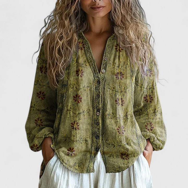 Trendy Women's Graphic Relaxed Fit Blouse