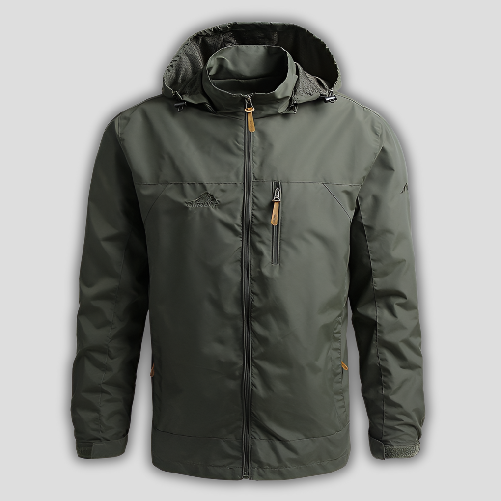Men's Waterproof Windproof Outdoor Jacket - VibreMode