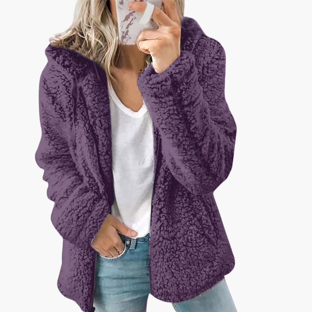 Soft Fleece Hoodie Jacket