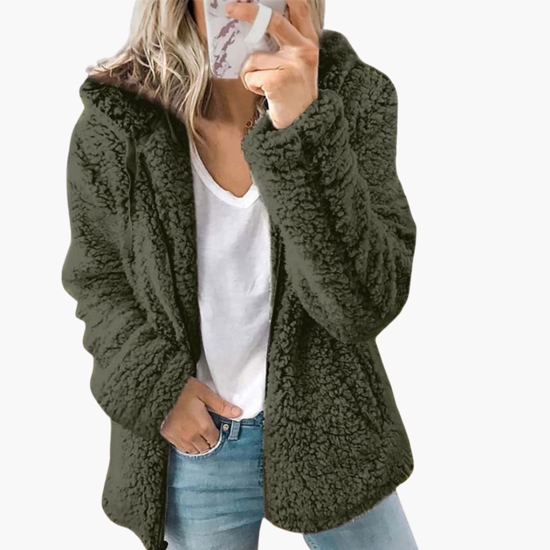 Soft Fleece Hoodie Jacket