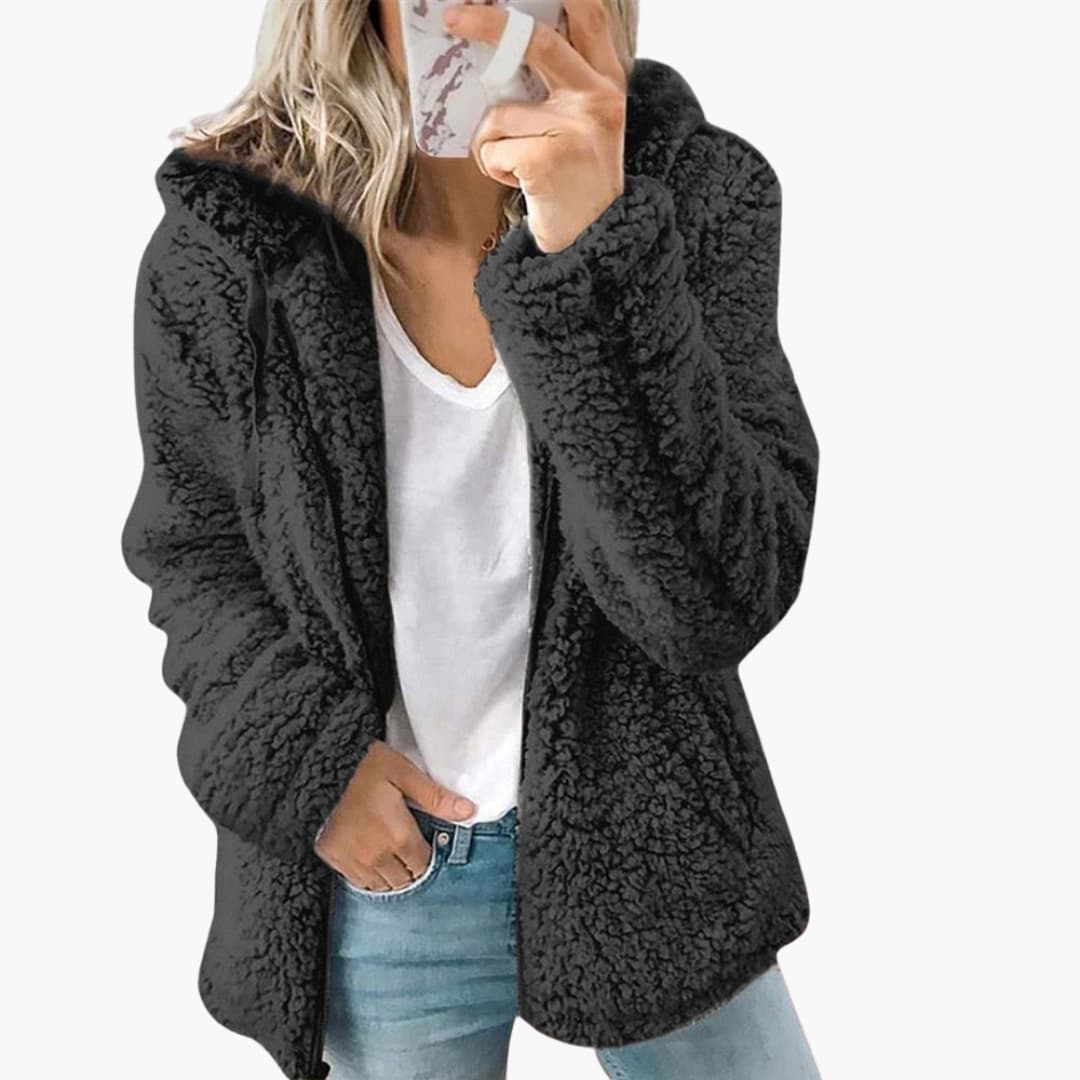 Soft Fleece Hoodie Jacket