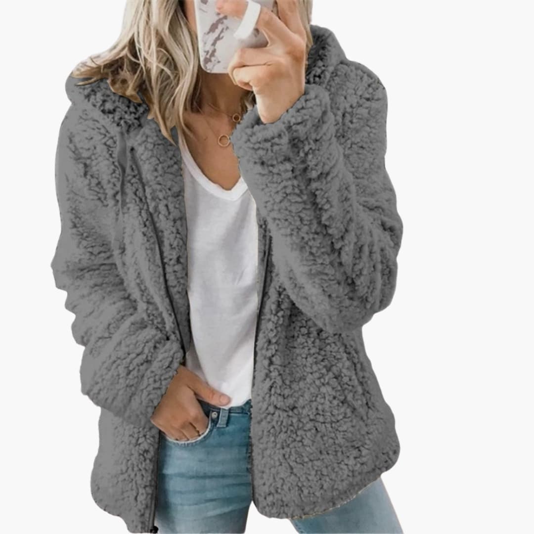 Soft Fleece Hoodie Jacket