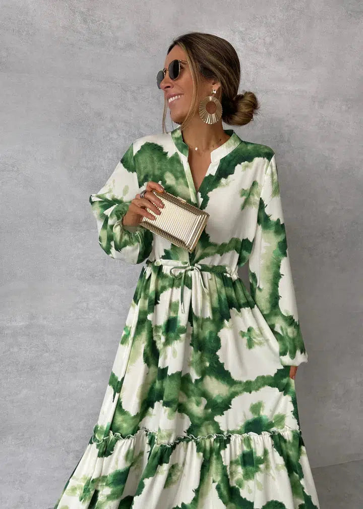 Women's Maxi Dress Elegant Flowy - VibreMode
