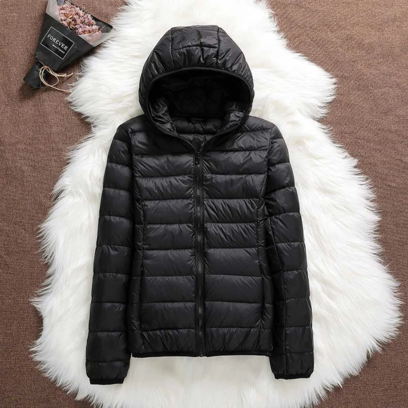 Slim Water Resistant Parka Coat