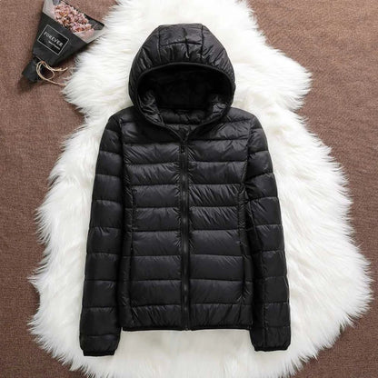 Slim Water Resistant Parka Coat