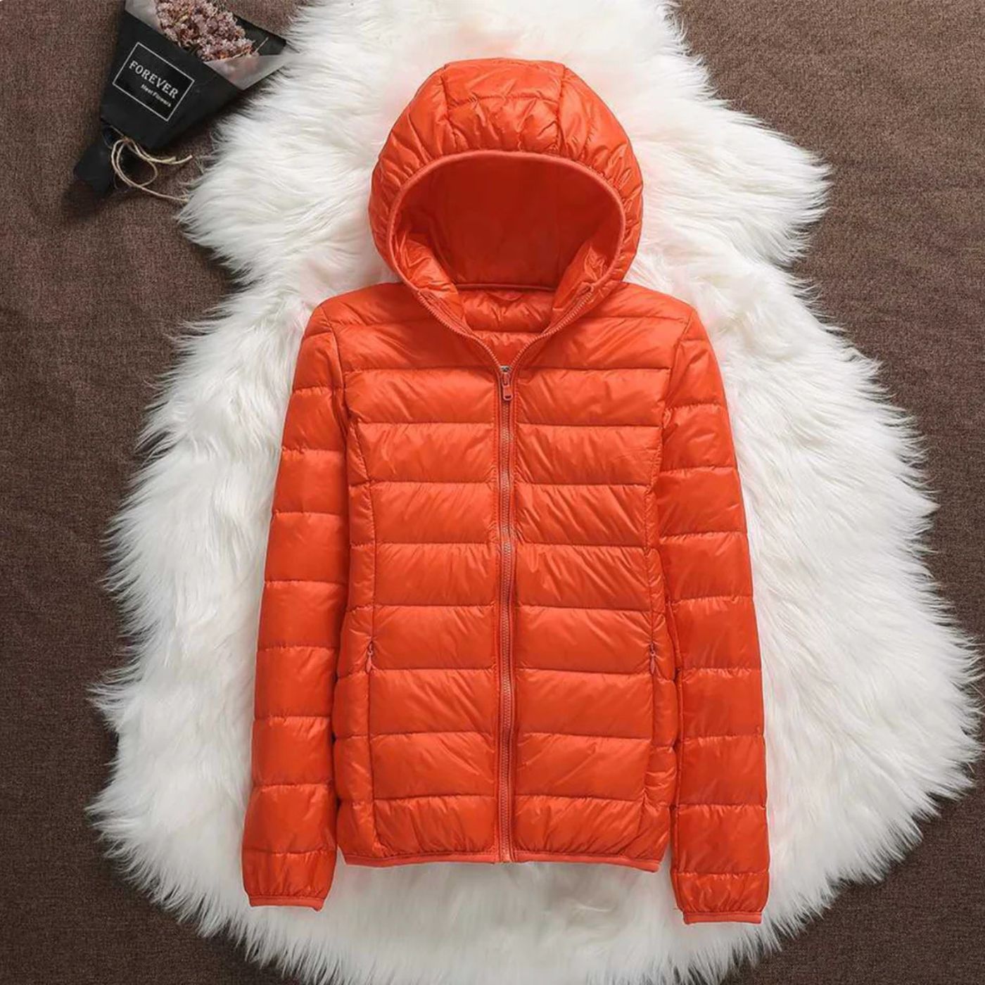 Slim Water Resistant Parka Coat
