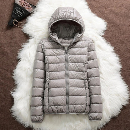 Slim Water Resistant Parka Coat - VibreMode