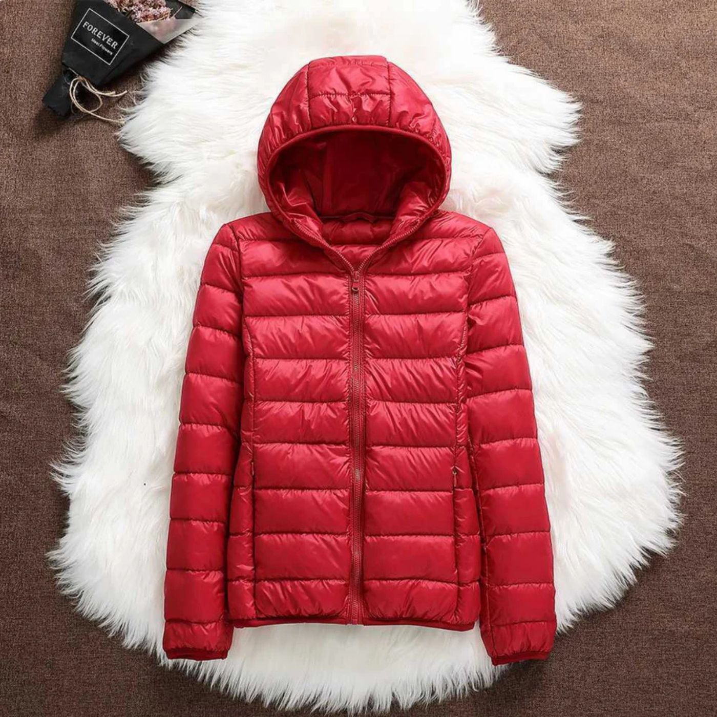 Slim Water Resistant Parka Coat