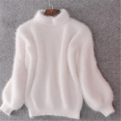 Warm Women's Crew Neck Winter Sweater