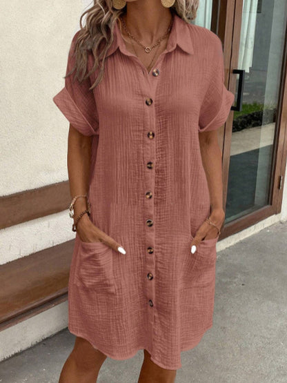 Classic Casual Cotton Dress Shirt