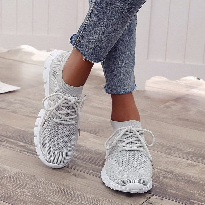 Comfortable Air Mesh Walking Shoes Women's Lightweight Sneakers