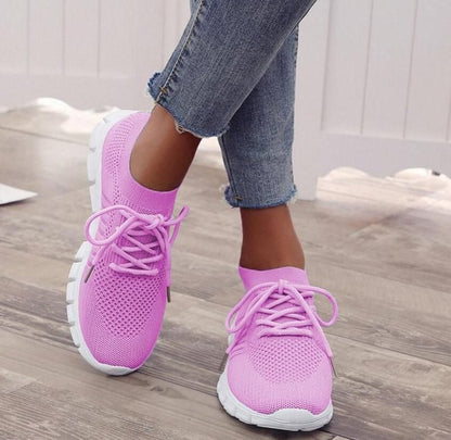 Comfortable Air Mesh Walking Shoes Women's Lightweight Sneakers