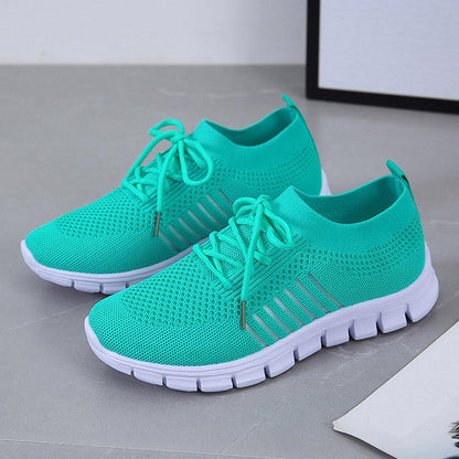 Comfortable Air Mesh Womens Walking Sneakers Lightweight Shoes