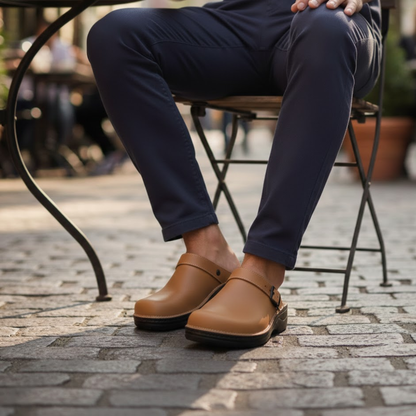 Comfortable Men's Open Back Slip On Slippers