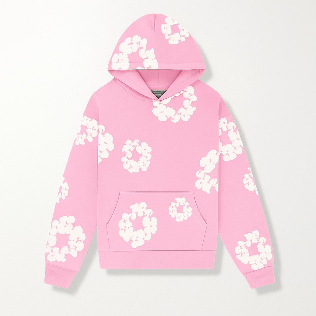 Women's Floral Tracksuit Pants Sweatshirt Set