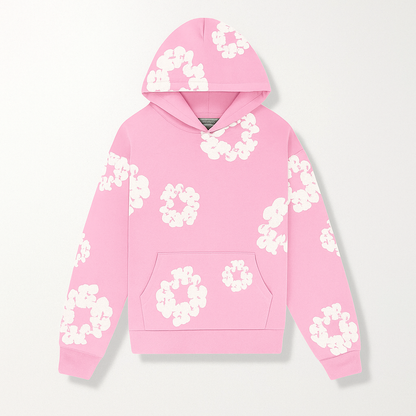 Women's Floral Tracksuit Pants Sweatshirt Set