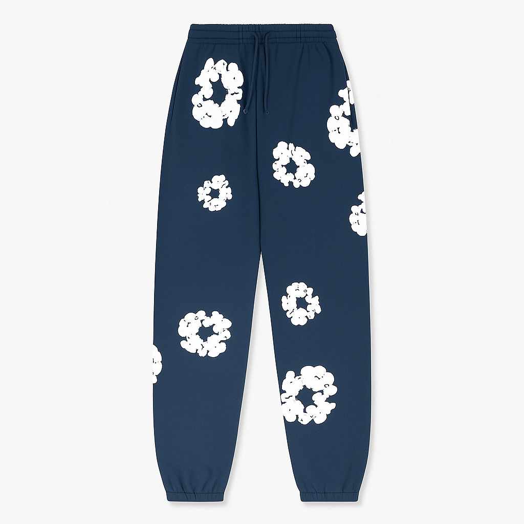 Women's Floral Tracksuit Pants Sweatshirt Set