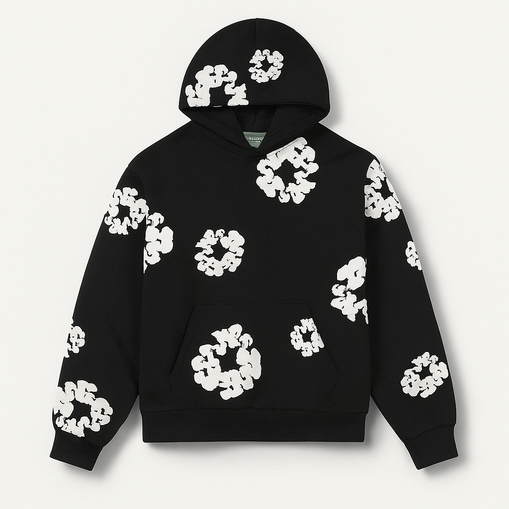 Women's Floral Tracksuit Pants Sweatshirt Set - VibreMode