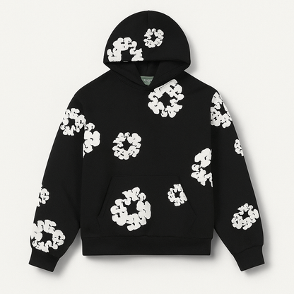 Women's Floral Tracksuit Pants Sweatshirt Set - VibreMode