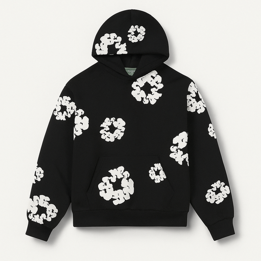 Women's Floral Tracksuit Pants Sweatshirt Set - VibreMode