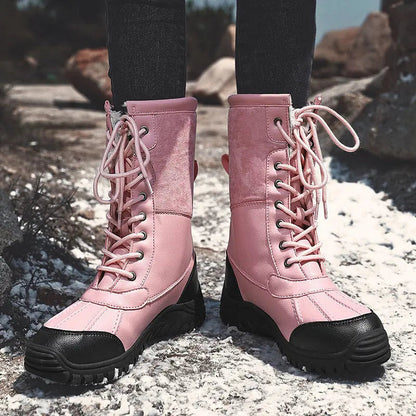 Women's Waterproof Fleece Boots - VibreMode