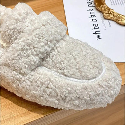 Waterproof Slip-On Loafers for Women – Cozy & Trendy Comfort