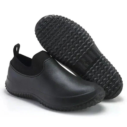 Men's Slip-On Work Shoes Water-Resistant