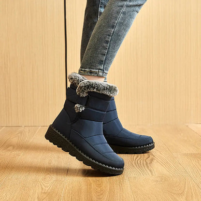 Women's Waterproof Snow Boots Warm Non-Slip Winter - VibreMode