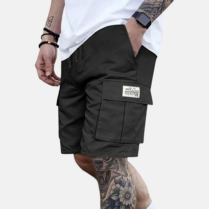Men's Cargo Shorts Loose Fit Casual Beige