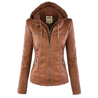 Women's Weatherproof Jacket Stylish Design - VibreMode