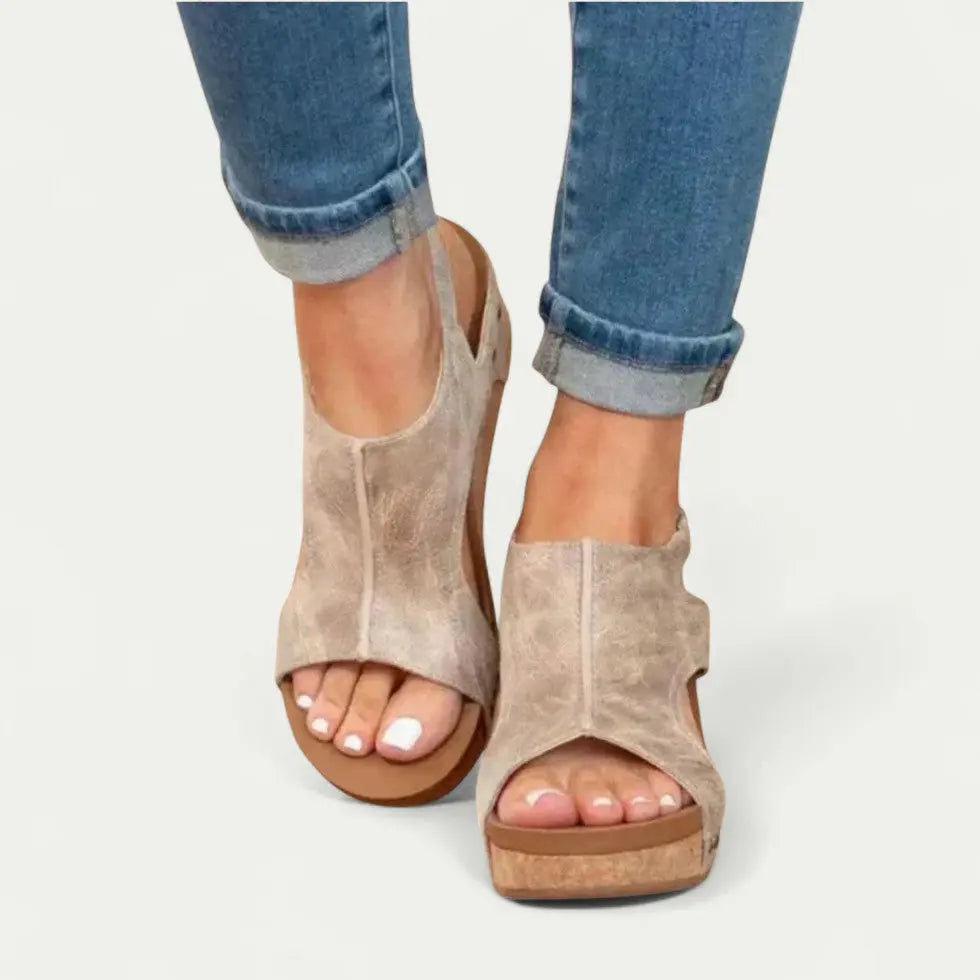 Women's Wedge Sandals Comfortable Support - VibreMode