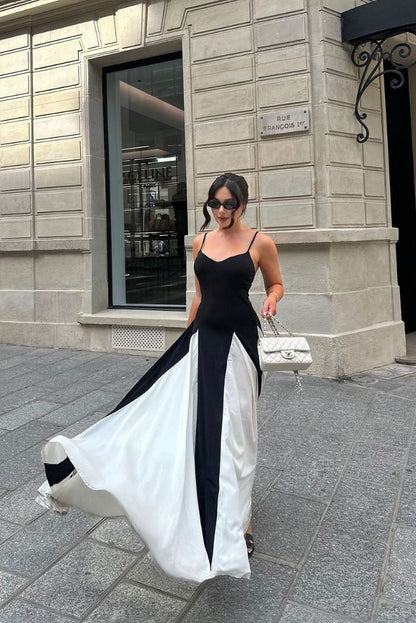Elegant Women's Lace Long Wedding Guest Dress