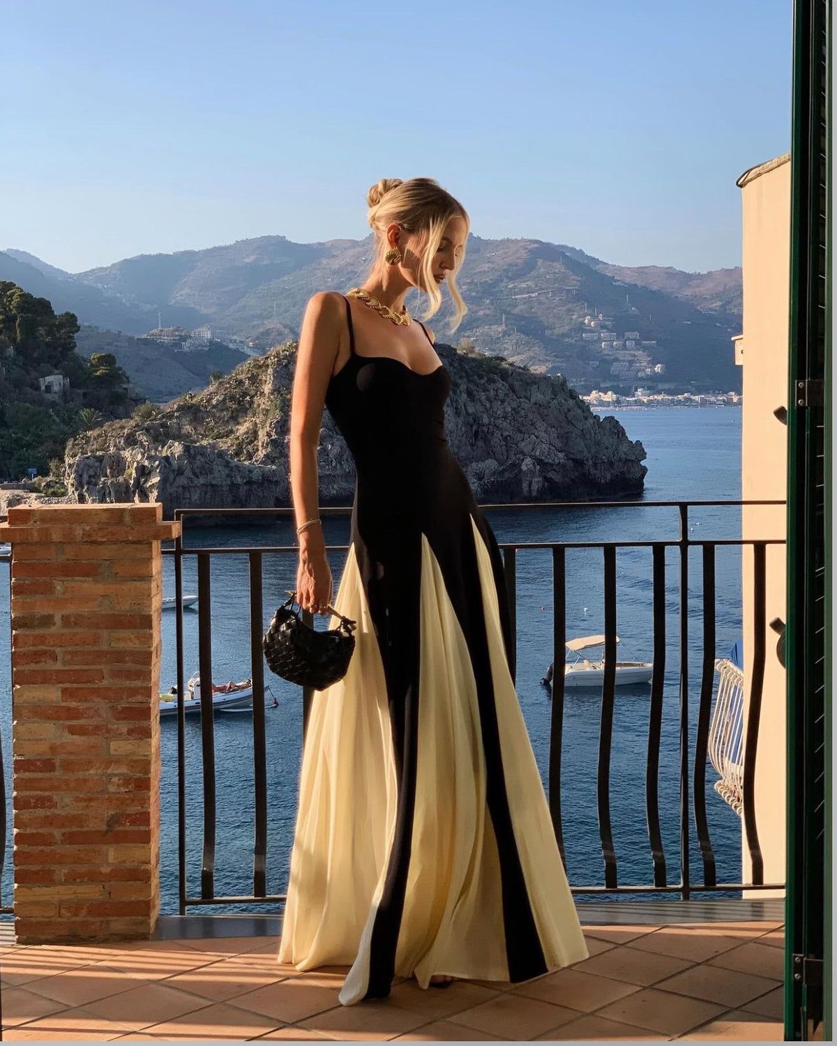 Elegant Women's Lace Long Wedding Guest Dress