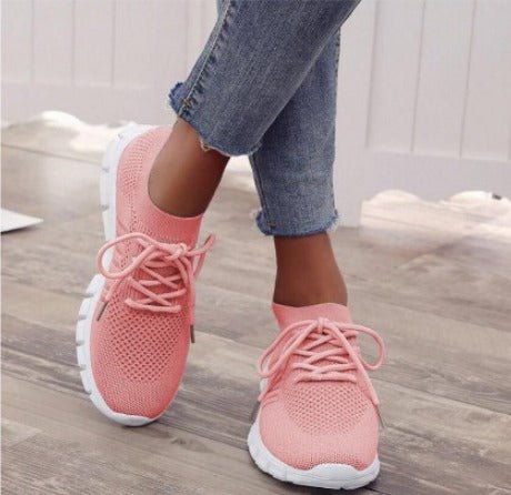 Comfortable Women's Breathable Mesh Sneakers Running Shoes