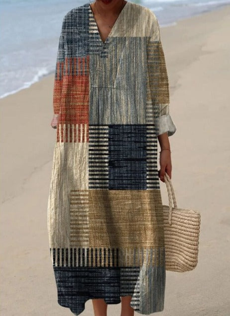 Free Spirit Bohemian Style Dress - VibreMode
