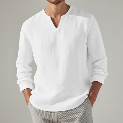 Linen Long Sleeve Shirt