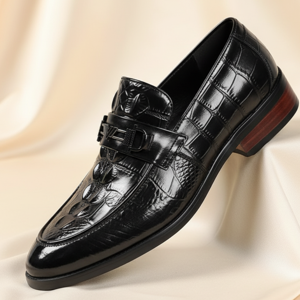 Men's Leather Slip On Shoes