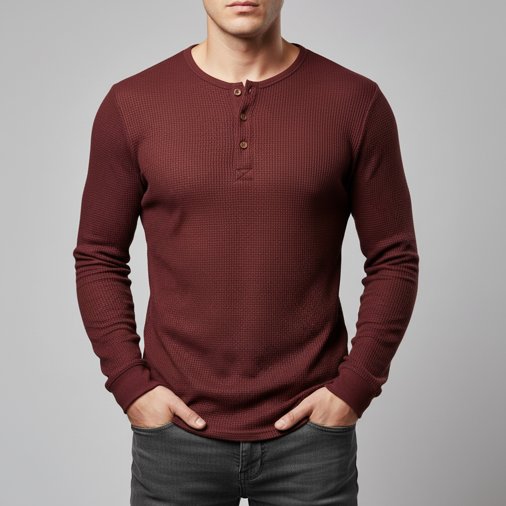 Lusso Men's Long Sleeve Dress Shirt
