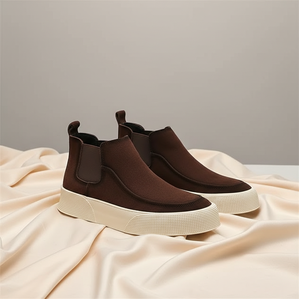 Matteo Men's Suede Chelsea Boots - VibreMode