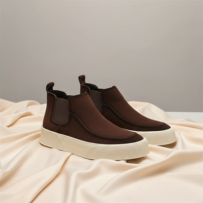 Matteo Men's Suede Chelsea Boots - VibreMode
