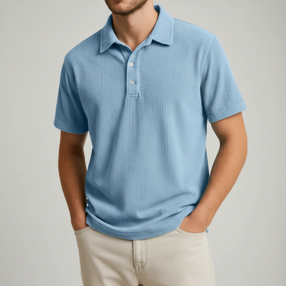 Men's Polo Shirt Cotton Short Sleeve