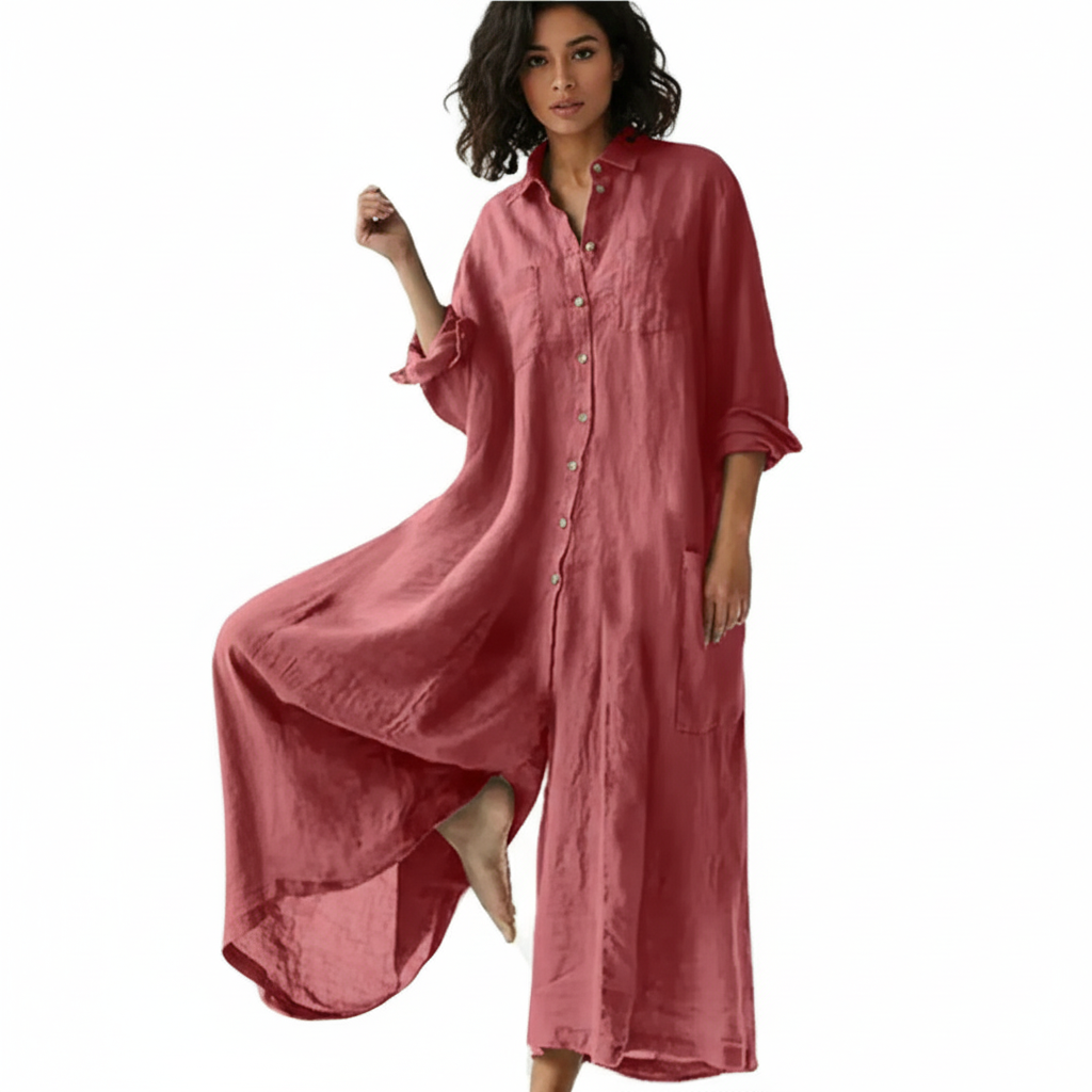 Women's Breathable Casual Summer Dress - VibreMode