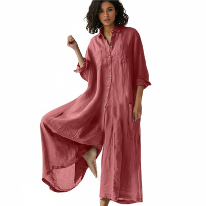 Women's Breathable Casual Summer Dress - VibreMode