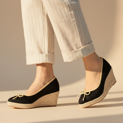 Taylor Women's Espadrille Wedge Slip-On Flats - VibreMode